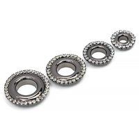 Œillets personnalisés en alliage de zinc sans nickel pour vêtements, sacs et chaussures, 3mm-10mm