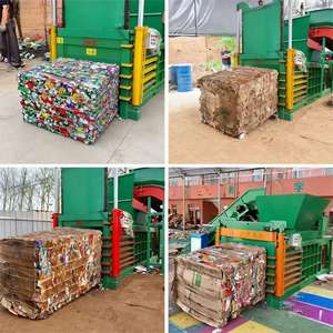 Automatische zware horizontale balenpers voor recycling, compacteur voor plastic PET-flessen, balenpersmachine 500 - Product Image 2