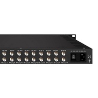 NDS3508B radyo ve Tv yayın ekipmanları 16 in 1 FTA IRD Tuner IP ağ geçidi için 8/16 kanal Tv alıcısı Tuner IP ağ geçidi