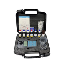 AE86063 Turbidimètre portable, détecteur de qualité de l'eau, analyseur d'eau de piscine et d'eau du robinet, PH, azote ammoniacal, chlore résiduel