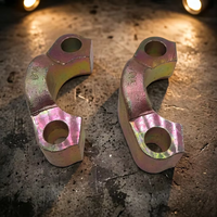 Colliers de serrage à bride fendue en acier inoxydable de qualité industrielle, technologie de réduction forgée, connectivité femelle à tête hexagonale