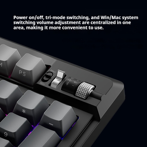 Eweadn X99v2 RGB Không Dây Tri Chế Độ Chơi Game Cơ Khí Bàn Phím Cho Bluetooth <span class=keywords><strong>USB</strong></span> Tùy Chỉnh PBT Keycaps Esports Hot Trao Đổi Máy Tính Để Bàn - Product Image 4