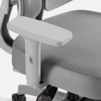 Chaise de bureau ergonomique à dossier haut entièrement respirante en maille, avec accoudoirs réglables, pivotante, pour la maison, le bureau ou l'école, fabriquée à partir de matériaux recyclés