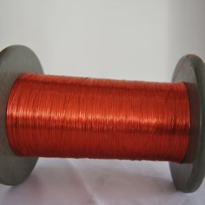 Fil de cuivre émaillé massif de haute qualité pour bobinage de moteur, transformateur, applications électroniques 600V IP65 - Product Image 1