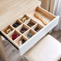 Commode de maquillage personnalisable de haute qualité, armoire moderne en bois pour chambre à coucher avec tiroirs