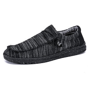 À la mode hommes femmes toile baskets léger Sport décontracté plat conduite mocassins facile à porter chaussures habillées en gros Style classique - Product Image 2