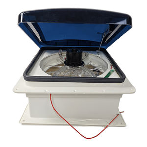 Ventilador de Extracción Automático para <span class=keywords><strong>Autocaravanas</strong></span> de 360x360, Claraboya para Techo de Autocaravana con Mosquitera para Viajes <span class=keywords><strong>en</strong></span> Remolque, Accesorios para <span class=keywords><strong>Autocaravanas</strong></span> - Product Image 2
