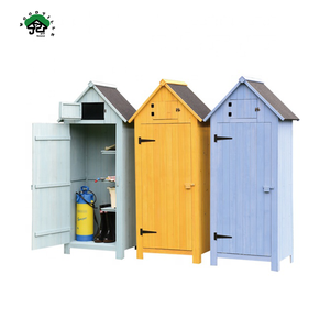 Custom OEM Fashion And Safety Blue Storage Shed Garden Tool Outdoor Shed Storage House