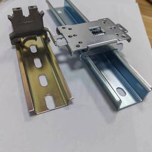 <span class=keywords><strong>Rail</strong></span> <span class=keywords><strong>de</strong></span> montage fixe pratique pour l'installation <span class=keywords><strong>de</strong></span> composants électroniques, <span class=keywords><strong>rail</strong></span> léger DIN en <span class=keywords><strong>acier</strong></span> à faible teneur en carbone, épaisseur 1,5 mm pour - Product Image 1