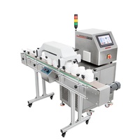 Machine de scellage par induction à haute vitesse refroidie à l'eau avec plateforme élévatrice électrique pour bouteilles de boissons, sauces et huiles