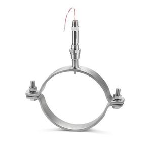 Sensor de Temperatura para Abrazadera de Tubería 0085 - Acero Inoxidable ASTM 316/304 IP66/IP67 - Rango de -50°C a 300°C - No Invasivo - Product Image 2
