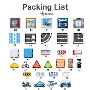 <span class=keywords><strong>Hélicoptère</strong></span> <span class=keywords><strong>de</strong></span> <span class=keywords><strong>police</strong></span> en plastique à assembler, puzzle 3D, blocs <span class=keywords><strong>de</strong></span> construction magnétiques pour garçons et filles, jeu <span class=keywords><strong>de</strong></span> simulation - Product Image 2