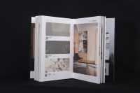 Livre d'échantillons de mélamine couleur usine, livre de nuancier décoratif à texture bois, livre d'échantillons texturés de luxe pour projets architecturaux