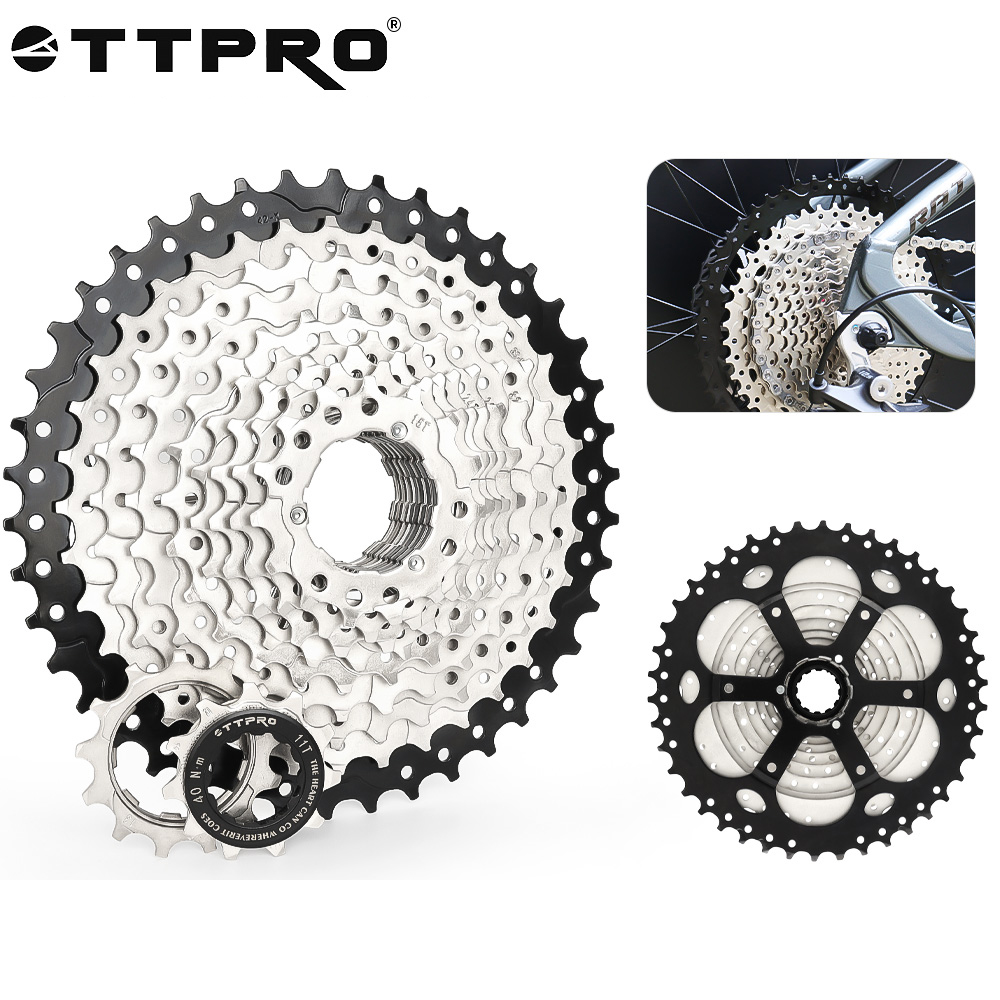 Кассета TTPRO MTB 8/9/10/11/12 скорости 36/40/42/46/50/52T велосипедная Звездочка свободного хода