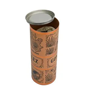 Le fabricant peut personnaliser des boîtes cylindriques de qualité alimentaire, réutilisables, robustes et compactes. - Product Image 3