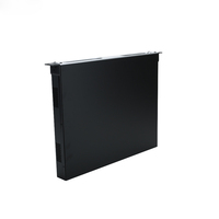 Casing Server Rak 19-Inci 1U 2U 3U 4U Aluminium Brushed Kustom untuk Amplifier Audio, PCB, Elektronik, dan Instrumen