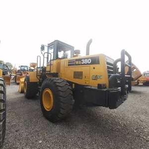 Chargeur sur pneus d'occasion bon marché KOMATSU WA500 WA600 WA380-3 à vendre Chargeur sur pneus d'occasion du Japon KOMATSU WA300 WA350 WA470-3 - Product Image 2