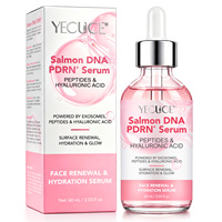 Sérum Visage Hydratant et Lissant YECUCE 60ml pour un Éclat Radieux, Anti-Âge et Raffermissant, à l'Acide Hyaluronique, ADN de Saumon et PDRN Rose