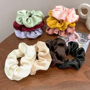 Factory direct tie dye zipper scrunchie accessori per capelli da donna elastici per capelli elastici elastici per capelli grandi tasche in velluto