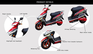Último modelo EEC aprobado eléctrico Super <span class=keywords><strong>Moto</strong></span> barato batería de litio Scooter eléctrico Venta caliente motocicletas de largo alcance - Product Image 2