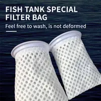 새로운 제품 목록 물고기 탱크 필터 가방 고밀도 나노 PP PE 액체 물고기 탱크 필터 가방 필터 양말 수족관