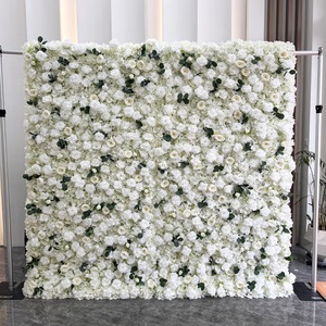 Elegante Fondo de Pared Floral Artificial con Visión Estéreo para Decoración de Bodas, Ceremonias, Recepciones y Eventos - Product Image 3