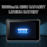 Tableta Industrial Resistente de 10.1 Pulgadas, IP68 Impermeable, 1000nit, Legible Bajo la Luz Solar, Cámara Dual, CPU Octa Core, NFC con Reconocimiento de Huellas Dactilares