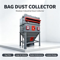 Système de filtration à sacs industriel Pulse Baghouse pour l'élimination des poussières des fours de cuisson des usines de transformation du thé