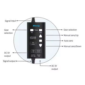 Micsig Digital CP2100B Oszilloskop mit AC/DC 100Apk 70.7Arms Strommessfühlängen 2.5MHz 10A/100A Maximaler Messbarer Strom - Product Image 2