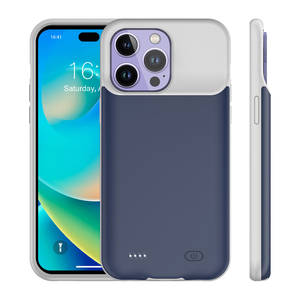 2025 dung lượng cao TPU Silicone trường hợp pin cho iphone14/15Promax sạc di động sạc trường hợp cho iphone15 16pro - Product Image 2