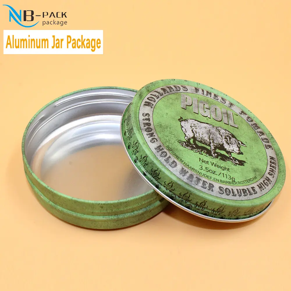 Best Sale Cosmetic Can Package Tin Box 80Ml Aluminum Jar From China