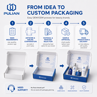 Boîte d'expédition personnalisée pour le commerce électronique, emballage en carton ondulé avec insert de protection pour les produits cosmétiques, boutique en ligne