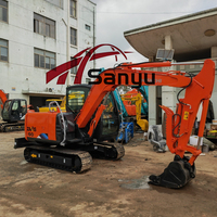Mini Excavadora Hitachi ZX60 Usada, Modelo 2024, 6 Toneladas, Motor, Bomba, Caja de Cambios y Componentes Originales en Venta