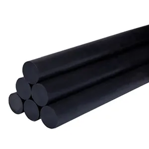 Chịu mài mòn và chống cháy kỹ thuật nhựa PEEK Gậy 100% Trinh Nguyên liệu PEEK Rod/tấm/ống