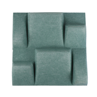 Panneaux muraux acoustiques autocollants en feutre RPET, fibres de polyester recyclées, revêtement mural insonorisant