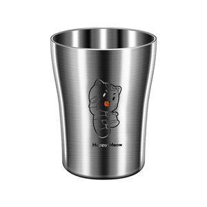 Vaso de Agua de Acero Inoxidable 304 para el Hogar, Adultos y Niños, Antiescaldaduras, Anticaídas, Vaso para Beber, Vaso para Leche para Bebés de Jardín de Infancia - Product Image 5