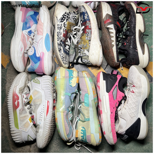 S03-2 Chaussures de basketball d'occasion pour garçons, lots de chaussures de basketball d'occasion de marque chinoise, vente en gros, chaussures d'occasion en vrac - Product Image 2