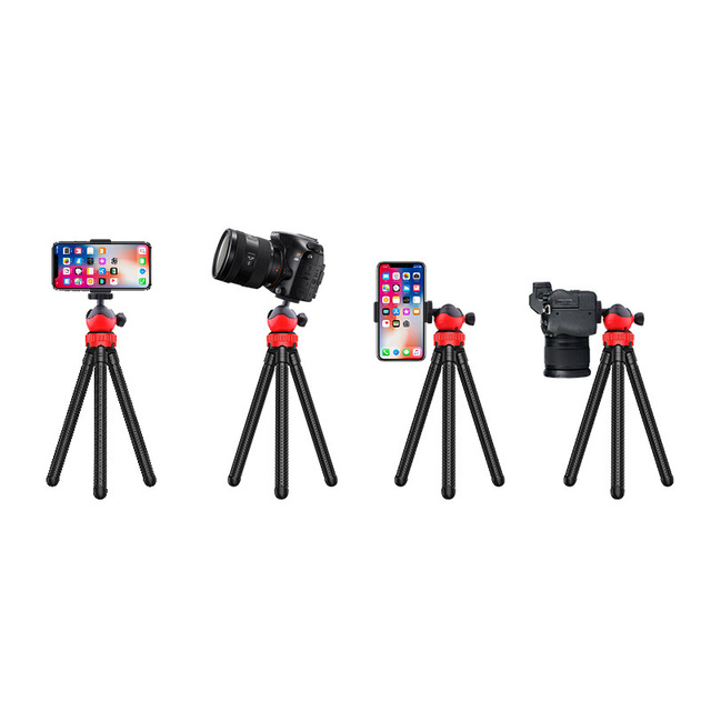 Wholesale Kingkong Mini Flexible Octopus Gorilla Phone & DSLR for GoPro Camera Tripod Black Selfie Stick