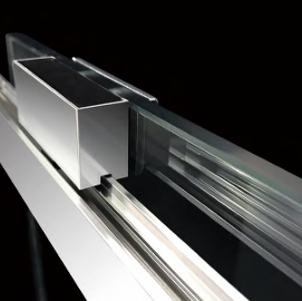 Vente directe d'usine de douches en verre trempé avec cadre FASA au design moderne et simple - Product Image 4