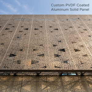 Écran de mur décoratif en métal sculpté élégant, offrant une bonne protection de l'intimité et un effet d'ombrage pour les bâtiments résidentiels modernes - Product Image 3