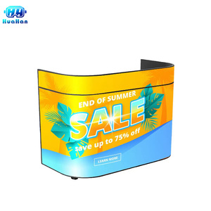 Pantalla LED Flexible para Interiores, Personalizable, Modelo P2.5, Pantalla LED para <span class=keywords><strong>DJ</strong></span>, Cartel, Mostrador Elíptico - Product Image 1