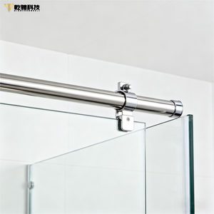 <span class=keywords><strong>Barre</strong></span> <span class=keywords><strong>de</strong></span> support <span class=keywords><strong>de</strong></span> <span class=keywords><strong>douche</strong></span> robuste en acier inoxydable à angle réglable pour plafond en pente porte en verre anti-dérapant utilisation dans la salle <span class=keywords><strong>de</strong></span> bain - Product Image 5