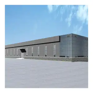 中国制造快速轻松安装h型钢停车场钢结构制造商，设计钢屋金属建筑
