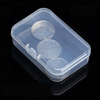 Boîte à outils vide transparente boîte de rangement en plastique transparent pour l'emballage matériel PP d'affichage domestique et industriel