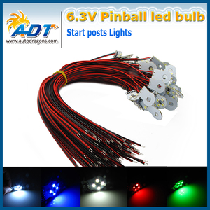 Bande lumineuse LED super brillante pour flipper, 6,3V/6V 4* 3528SMD pour machine de jeu de flipper - Product Image 5