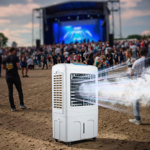 Ventilador Industrial con Control Remoto para Nebulización y Enfriamiento, Ideal para Restaurantes al Aire Libre, Festivales de Música y Lugares Turísticos - Product Image 6