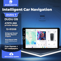 DUDU7 Autoradio Android de type universel avec bouton physique Volume 9 pouces et 10 pouces Stéréo de voiture à écran tactile GPS CP