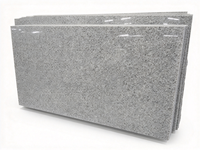 Dalles de granit gris clair G623, pavés, bordures, pierre naturelle pour la construction, l'aménagement paysager et l'ingénierie