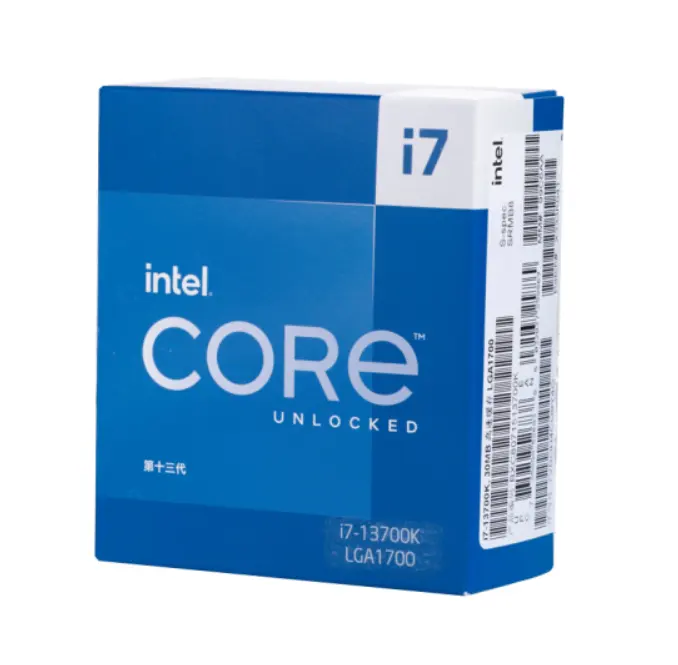 Original Box i7 13700K CPU for desktop computer