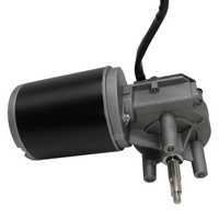 Moteur de portail coulissant 12V 24V DC à engrenage à vis sans fin D49 D59 D63 76mm 63mm